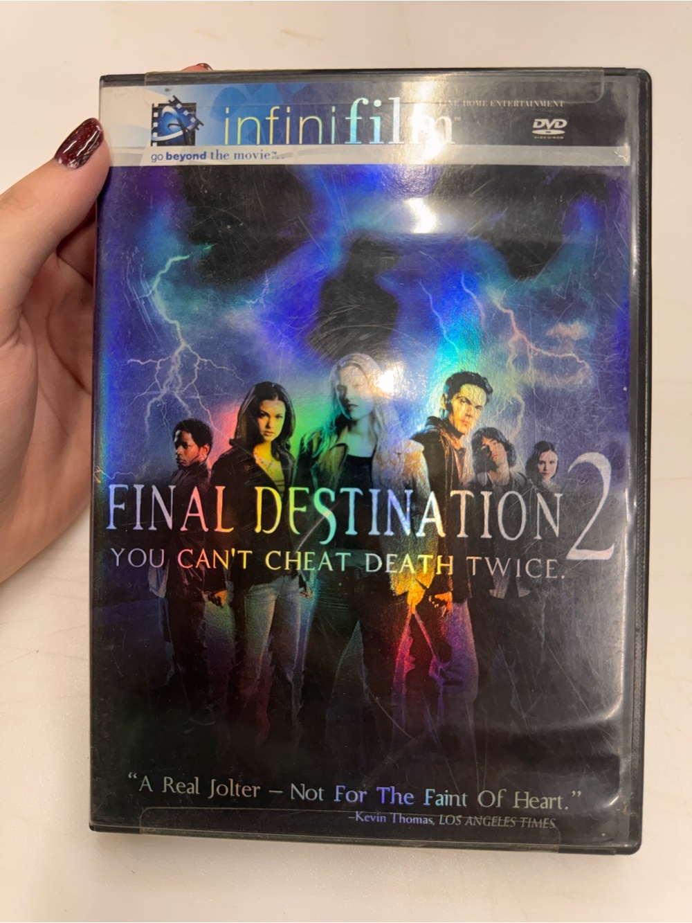 Final Destination 2 DVD Infinifilm Widescreen Disc Tested Working